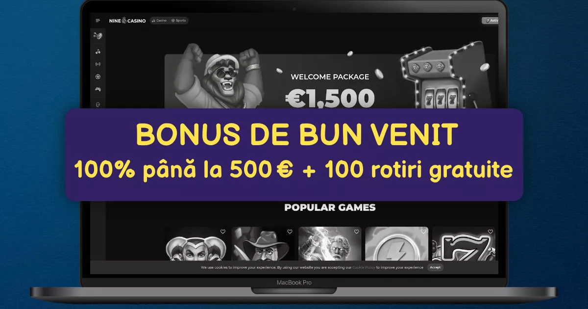 bonus fără depozit nine casino 74