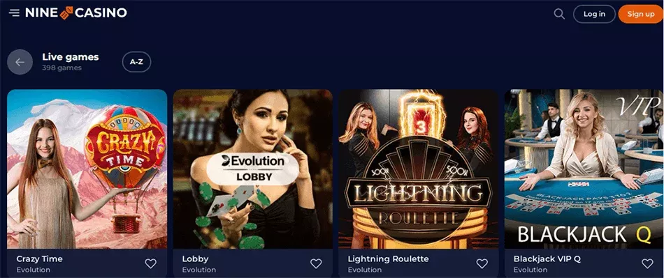 Nine casino android